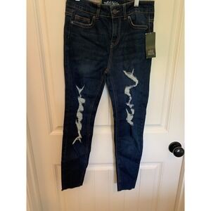 NWT Wild Fable Jeans Size 6 Distressed High Rise Skinny Stretch